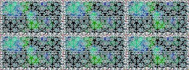 Hediye ambalaj kağıdı, tebrik kartları, posterler ve pankart tasarımı. Raster düz çiçekleri pürüzsüz desen. Gri renkli çiçekler.