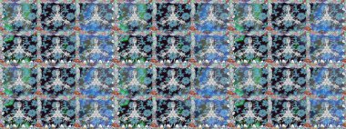 Süs bahar bahçe doku gelişir. Çiçek desenli. Çiçek sorunsuz arka plan. Raster illüstrasyon.