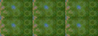 Raster illüstrasyonu. Çiçek deseni. Renkli Bahar Temalı Kusursuz Arkaplan. Düz Çiçek Elementleri Tasarımı. Kusursuz Chichi kumaş deseni..