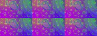 Kızılderili desenli desenli desenli şal deseni. Tekstil, tebrik kartı, boyama kitabı, telefon kılıfı baskısı için kullanılabilir. Raster Henna dövme stili. Etnik Mandala süsü.