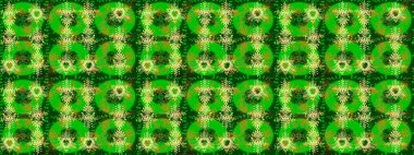 Stilize Çiçekler. Kumaş veya Duvar Kağıdı Tasarımı. Tekstil için Lacy Fashion Print. Lace Snowflakes 'in etnik kökü. Mandalas 'ın dekoratif dokusu. Raster illüstrasyonu. Halk Biçimi.