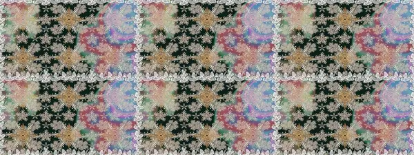 Düz Çiçek Elementleri Tasarımı. Tarafsız renklerde çiçekler. Çiçekle kusursuz desen. Renkli Bahar Teması Kusursuz Arkaplan.