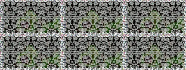 Raster illüstrasyonu. Çiçekli güzel suluboya desen. Gri renklerde.