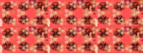 Kar tanesi kışı. Kışın sembolü. Renkli arka planda izole edilmiş suluboya kar taneleri. Raster illüstrasyonu.