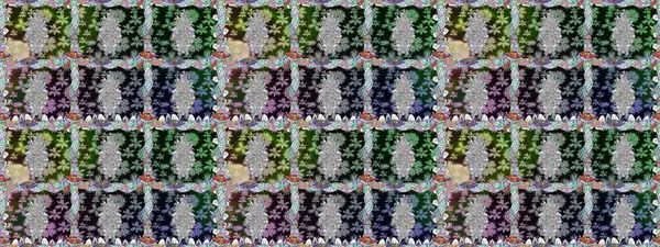 Küçük çiçekteki sevimli çiçek deseni. Raster illüstrasyonu. Soyut çiçek desensiz arkaplan. Raster deseni. Tarafsız renklerde.