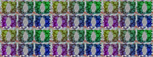 Hediye ambalaj kağıdı, tebrik kartları, posterler ve pankart tasarımı. Raster düz çiçekleri pürüzsüz desen. Yeşil renkte çiçekler.