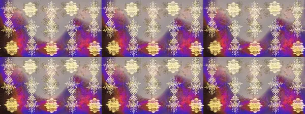 Çiçek deseni. Chichi 'nin kumaş kalıbını çiz. Raster illüstrasyonu. Düz Çiçek Elementleri Tasarımı. Renkli Bahar Teması çizim şablonu.