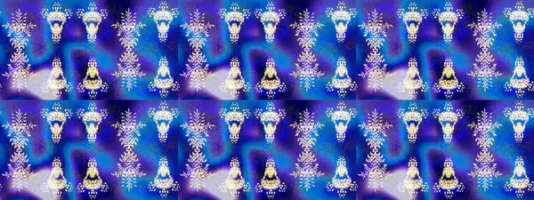 Kar taneleri deseni. Raster kar taneleri arka planda. Soyut kar taneleri arkaplanda izole edilmiş düz dizayn. Raster illüstrasyonu. Kar tanesi renkli desen.