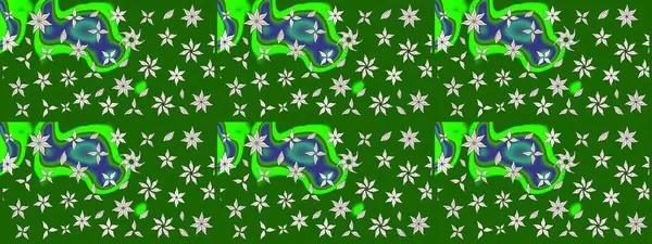 Çiçekli bahar çiçekleri. Küçük çiçekte güzel bir desen. Küçük renkli çiçekler. Moda baskıları için zarif bir şablon. Motley illüstrasyonu.