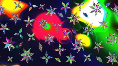 Çiçeksel elementlerle süslenmiş zarif raster dokusu. Küçük çiçekte hoş bir çiçek deseni var. Parlak çiçekli gri renkler üzerine soyut çizim deseni.