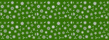 Şirin, zarif çiçekler Raster illüstrasyonu. Davetiye ve kartpostal tasarımı için dekoratif çiçek unsurları. Poster ya da kapak için arka plan. Yapraklı çizim şekli. Tekstil için figür.