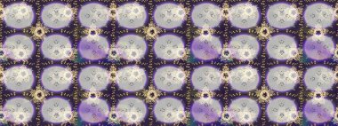 Kar taneleri arka planda. Raster illüstrasyonu. Kar taneleri deseni. Arkaplanda soyut kar taneleri olan düz tasarım. Kar tanesi süslemeli desen.