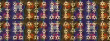 Raster resim. Renk arka plan üzerinde izole soyut kar taneleri ile düz tasarım. Snowflakes desen. Kar tanesi renkli desen. Raster kar taneleri arka plan.