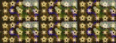 Kar tanesi kışı kahverengi, yeşil ve gri renklerde izole edilir. Yeni yıl tabelası. Kutlamanın sembolü. Kahverengi, yeşil ve gri ikon silueti. Raster illüstrasyonu. Noel tasarımı için.