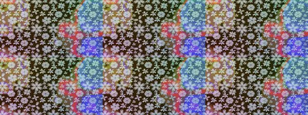 Dallı bahar çiçekleriyle desen, kahverengi renklerle çiçek siluetiyle desen. Raster deseni.