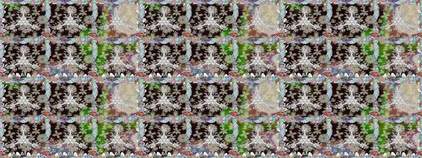 Küçük çiçekteki sevimli çiçek deseni. Kusursuz. Raster illüstrasyonu.