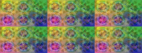 Kar Tanesi Simgesi. Yeşil, nötr ve mavi renklerde izole edilmiş kar taneleri. Raster illüstrasyonu. Raster illüstrasyonu.