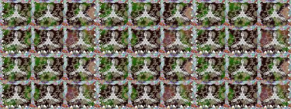 Küçük çiçekte güzel bir desen. Küçük renkli çiçekler. Kusursuz. Moda baskıları için zarif bir şablon. Çiçekli yaz çiçekleri. Motley illüstrasyonu.