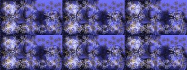 Kar tanesi süsleme deseni. Raster illüstrasyonu. Arkaplanda soyut kar taneleri olan düz tasarım. Kar taneleri deseni. Kar taneleri arkaplanı.