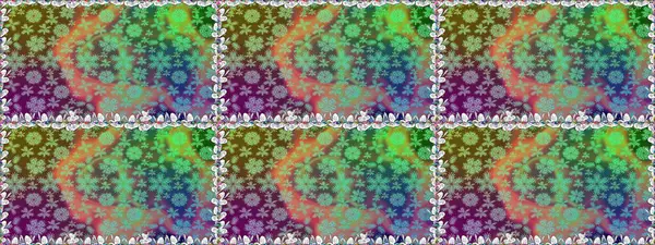 Renkli Yaz Temalı Kusursuz Arkaplan. Raster çiçekli arka plan. Güzel kumaş deseni. Düz Çiçek Elementleri Tasarımı. Yazdır. Sevimli, pürüzsüz desen.