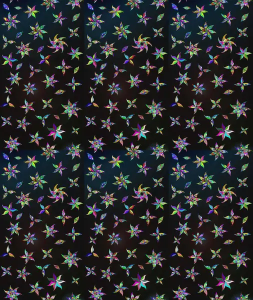 Renkli Bahar Teması eskiz kalıbı. Çiçekli çizim şekli. Düz Çiçek Elementleri Tasarımı. Gri renkli çiçekler.