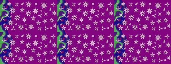 Mor renkli çiçekler. Düz Çiçek Elementleri Tasarım Raster illüstrasyonu. Renkli Bahar Teması eskiz kalıbı. Çiçek eskiz kalıbı geçmişi.