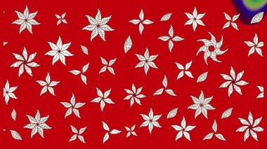 Şekil verilmiş çiçeklerle eskiz deseni. Çiçek deseni duvar kağıdı, desen dolguları ve web sayfası arka planı için kullanılabilir. Süslü zentangle çizim dokusu, soyut çiçeklerle süslenmiş..