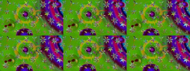 Kumaş, duvar kağıdı ve kağıt üzerine baskı yapmak için gelişen arka plan. Eski usul küçük çiçekli şirin bir eskiz deseni. Raster illüstrasyonu. Moda arka planında parlak buketler.