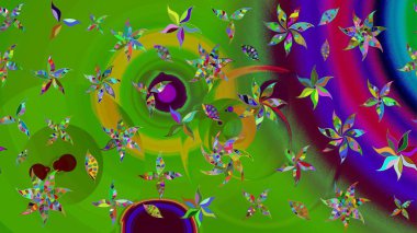 Raster. Sabıka fotoğraflarında, bebek kıyafetlerinde, duvar kâğıtlarında, paket kutularında falan kullanılabilir. Zarif, parlak ve eskiz yeşil çiçek deseni tasarımı.