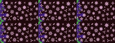 Renkli kahverengi çizim deseni. Doodle tarzı. Tekstil ve kapak tasarımı için mükemmel. Elle çizilmiş sonbahar çiçeği deseni. Kahverengi renkte çiçekler.