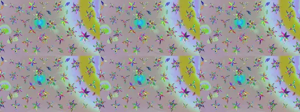 Yatak çarşafları, ceket, paket tasarımı, kumaş ve moda kavramları için tekstil baskısı. Eskiz modeli etnik tasarım. Çiçekleri, deniz kabukları, mandalaları ve suluboya efektleri olan deniz altyapısı.