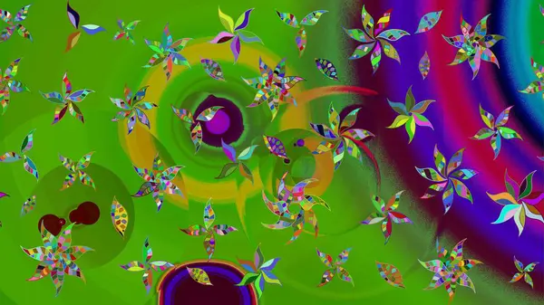 Raster. Sabıka fotoğraflarında, bebek kıyafetlerinde, duvar kâğıtlarında, paket kutularında falan kullanılabilir. Zarif, parlak ve eskiz yeşil çiçek deseni tasarımı.