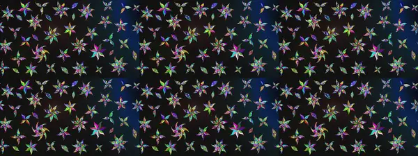 Çiçekli eskiz arkaplanı. Çocuk stili. Renkli Bahar Teması eskiz kalıbı. Düz Çiçek Elementleri Tasarımı.