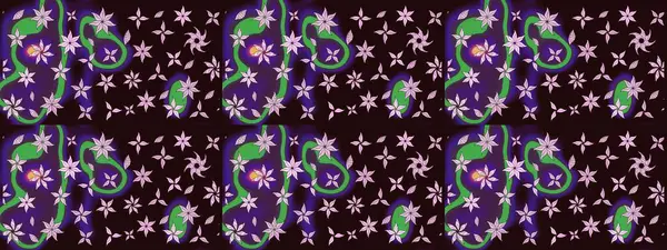 Raster güzel bir çiçek deseni çizmiş. Tatil havası. Bahar mevsimi. Nazik romantik baskı.