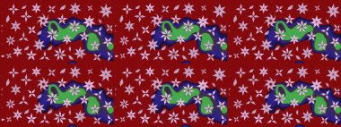 Sabıka fotoğraflarında, bebek kıyafetlerinde, duvar kâğıtlarında, paket kutularında falan kullanılabilir. Zarif, parlak ve eskiz kırmızı çiçek deseni tasarımı.