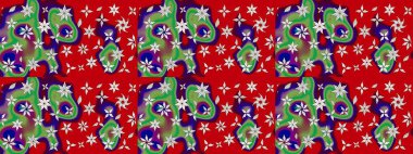 Karşılama ya da düğün geçmişi olarak kullanılabilir. Doğal kozmetik ürünleri, parfüm, çiçekçi dükkanı için bahar ihalesi tasarımı. Paket kağıdı için en iyisi. Kırmızı lale çiçekli Raster eskiz deseni.