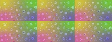 Raster Moda kumaş deseni. Çizgi çizimi kalıbı. Şirin çiçekler..