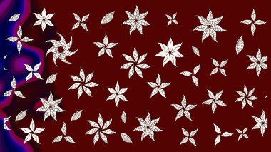 Ultraviyole kumaş deseni. Çizim kalıbı. Organik motif arka planı. Raster illüstrasyonu.