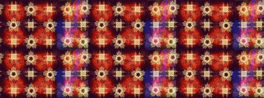 Kar Tanesi Simgesi. Kar Tanesi Raster illüstrasyonu. Kış kar tanesi. Kahverengi, kırmızı ve turuncu renklerde izole edilmiş..