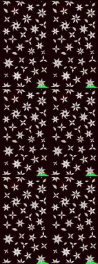 Zarif, parlak ve eskiz siyah çiçek desenli tasarım. Sabıka baskıları, bebek kıyafetleri, duvar kâğıtları, paket kutuları vb..