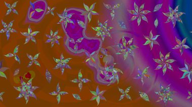 Çiçek kompozisyonu, el boyası, hassas şablon. Sevgililer günü ve tebrik kartı konsepti için şık bir davetiye. Manzaralı çiçek deseni. Üst görünüm, yumuşak kahverengi renk tarzı.