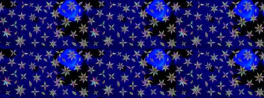 Mavi renkli çiçekler. Renkli Bahar Teması eskiz kalıbı. Çiçek desenli eskiz, yaz çiçekleri. Düz Çiçek Elementleri Tasarımı.