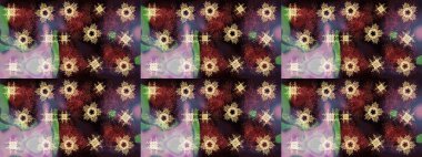 Süslü raster dekorasyonu. Tarafsız, kahverengi ve gri üzerine altın rengi klasik barok çiçek deseni. Tarafsız, kahverengi ve gri renklerde altın element. Lüks, kraliyet ve Viktorya dönemi konsepti.