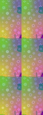 Raster Floral Illustration, Asyalı tekstil. Tarafsız renklerde etnik çiçeklerle zarif bir eskiz..