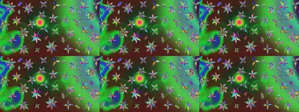 Organik elementler. Raster deseni. Botanik çizim kalıbı. Suluboya etkisi.