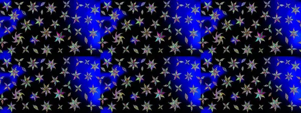 Hoş bir çiçek geçmişi var. Küçük bir çiçekte eskiz deseni. Güzel kumaş deseni. Raster illüstrasyonu.