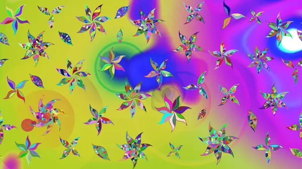 Sketch pattern with fantasy flowers, natural wallpaper, floral decoration curl illustration. Home decor. Paisley print hand drawn elements.