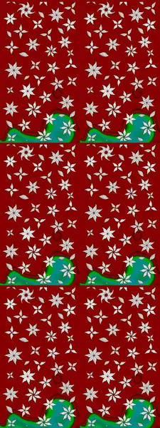 Kırmızı renkte çiçekler. Tropik çiçek desenleri. Raster illüstrasyonu.