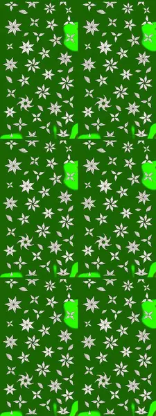 Modern stil dokusu. Çiçek desenli raster, yeşil çizgi grafik deseni soyut raster arkaplan.