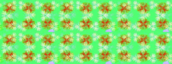 Raster resim. Renkli arka plan üzerinde izole suluboya kar taneleri. Kış. Kış sembolü.